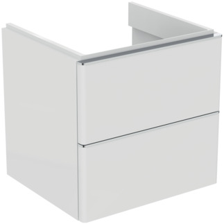 IDEAL STANDARD Adapto Waschtischunterschrank 510x450mm, mit 2 Push-Open mit Softclose-Einzug Auszügen #T4294WG - Hochglanz weiß lackiert