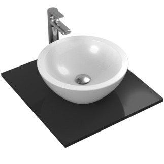 Picture of IDEAL STANDARD Strada O bowl without tap hole and overflow, round 425x425x160 mm, K078301 white