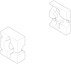 Bild von DORNBRACHT Zubehör für Umstellung Styroporkörper Bausatzvormontage 79 x 90 x 53 mm - #09111103590