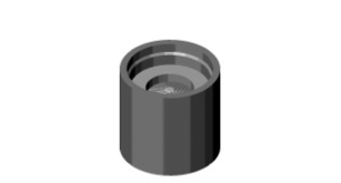 Picture of DORNBRACHT Aerator M18x1-IG 7,0 l/min. - Brushed Platinum #90230101900-06
