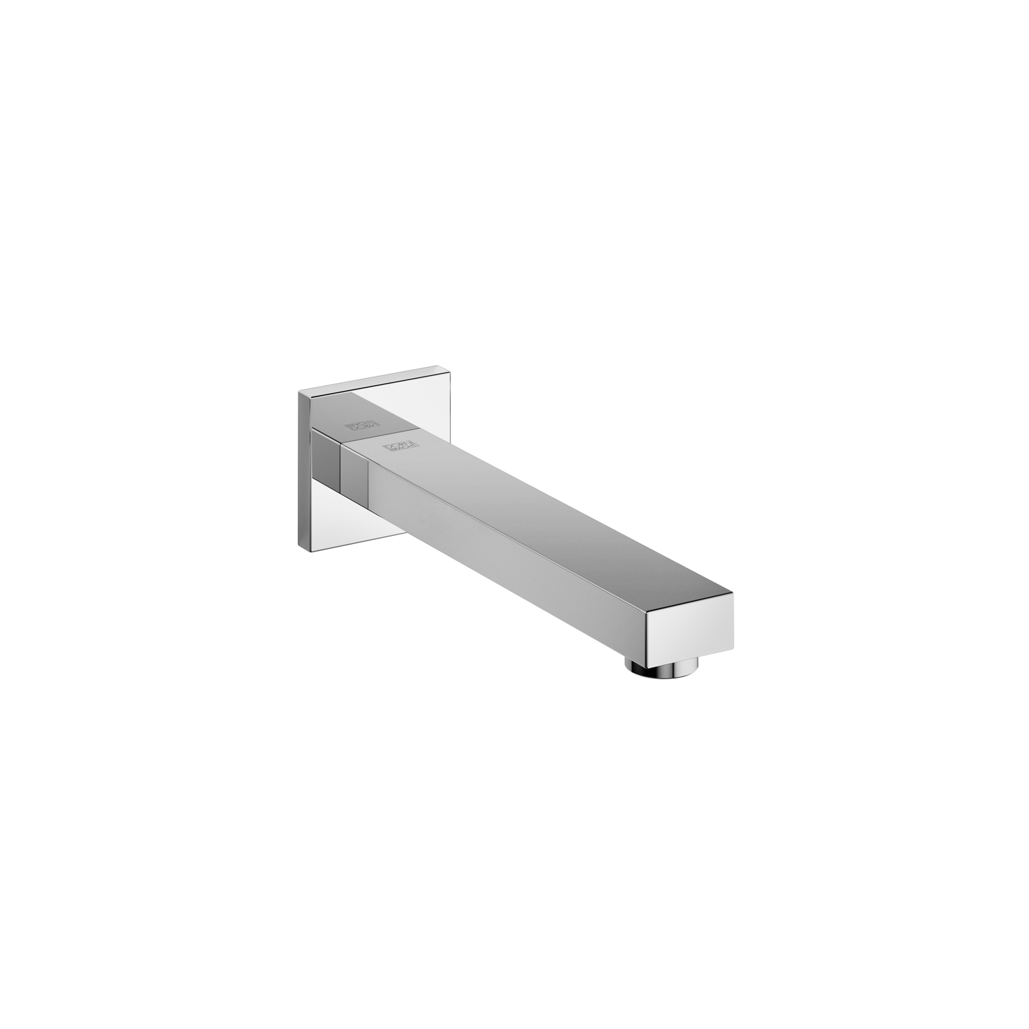 Picture of DORNBRACHT SYMETRICS Wall-mounted basin spout without pop-up waste - Chrome #13800980-00