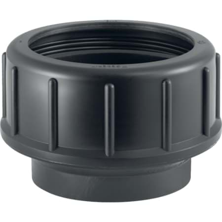 Picture of GEBERIT HDPE threaded connector with compression joint #366.740.16.1