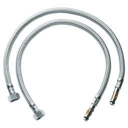 GROHE Flexible connection hose, 470 Chrome #45484000 resmi