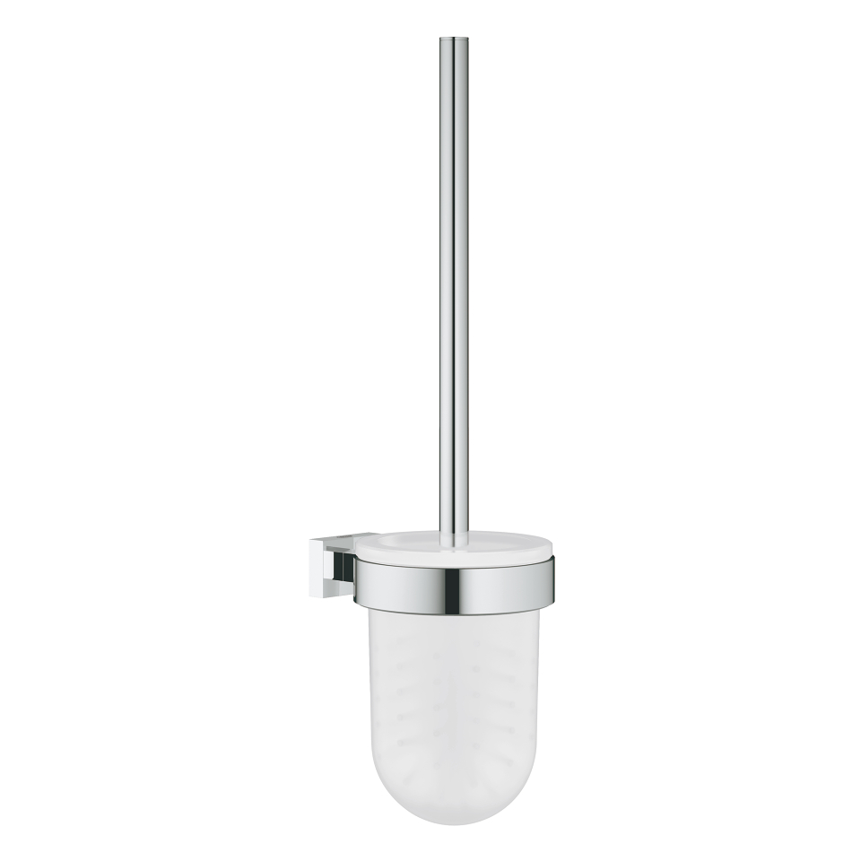 Picture of GROHE Essentials Cube Toilet brush set Chrome #40513000