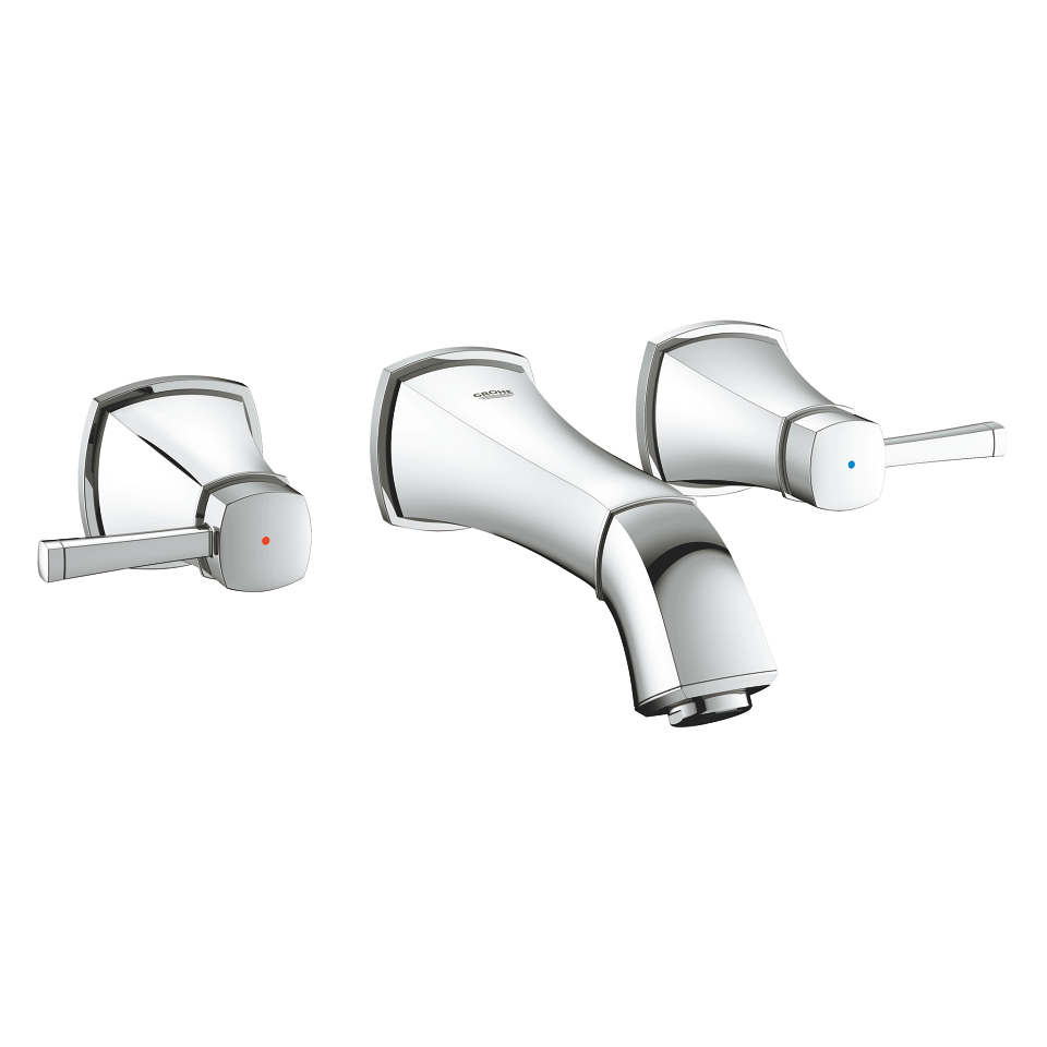 Picture of GROHE Grandera Three-hole basin mixer 1/2″ S-Size Chrome #20414000