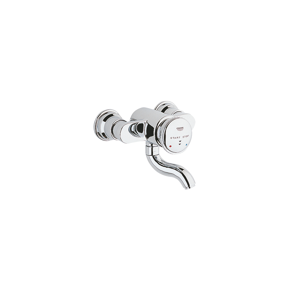 Picture of GROHE Contromix Public self-closing basin mixer, 1/2″ with mixer #36114000 - chrome