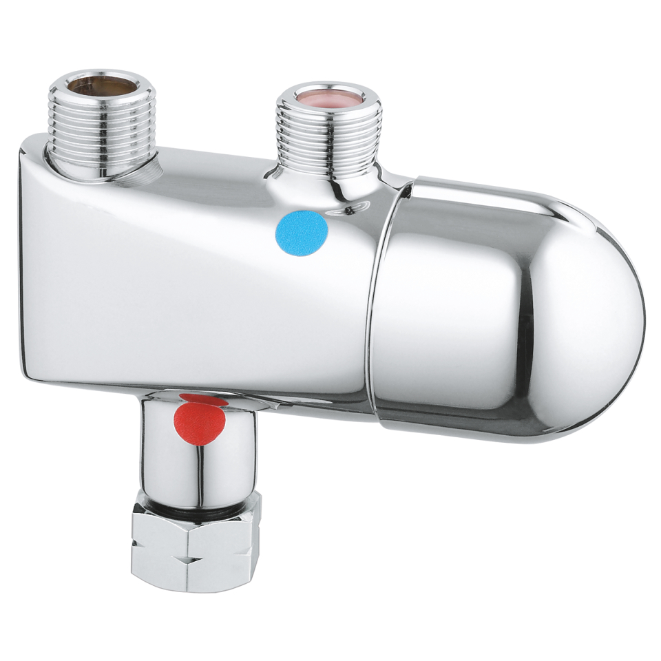 GROHE Grohtherm Micro Thermostatic scalding protection Chrome #34023000 resmi