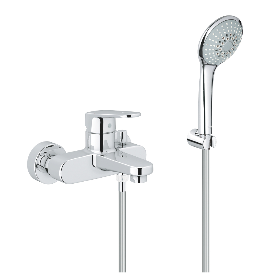 Picture of GROHE Europlus Single-lever bath/shower mixer 1/2″ Chrome #33547002