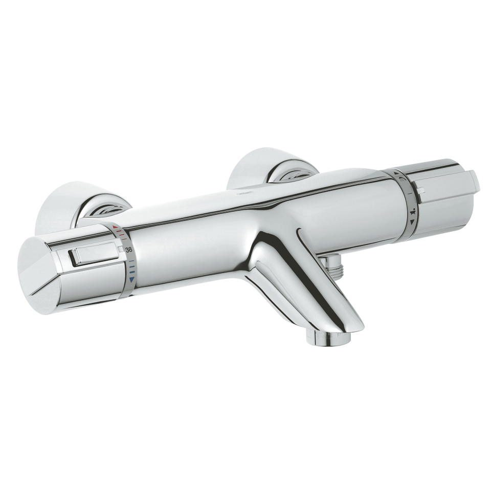 GROHE Grohtherm 2000 Thermostatic bath/shower mixer 1/2″ Chrome #34174000 resmi