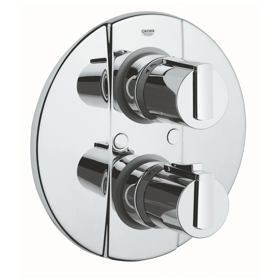 Picture of GROHE Grohtherm 2000 Thermostatic bath/shower mixer trim Chrome #19242000