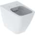 Bild von GEBERIT iCon Square Stand-WC Tiefspüler, wandbündig, geschlossene Form, Rimfree #211910000 - weiß