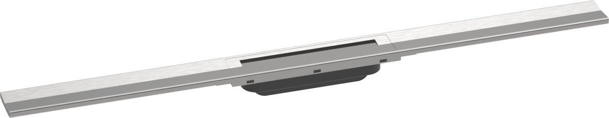 HANSGROHE RainDrain Flex Duş kanalı 900 kesilebilir serbest kurulum için #56045800 - Mat Paslanmaz Çelik resmi