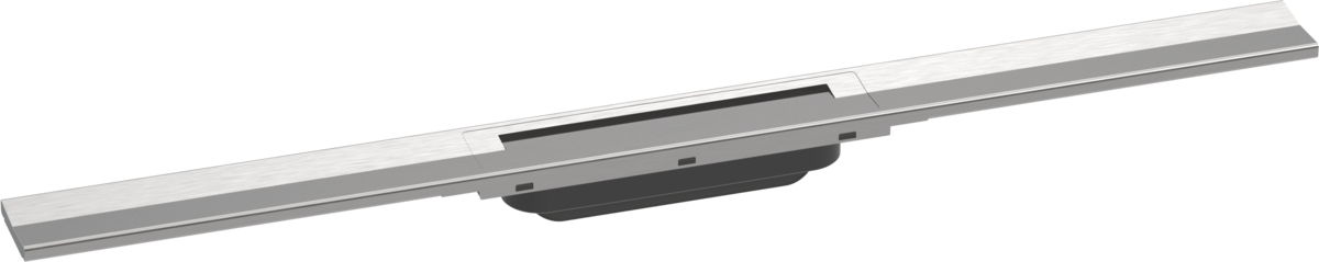 HANSGROHE RainDrain Flex Duş kanalı 800 kesilebilir serbest kurulum için #56044800 - Mat Paslanmaz Çelik resmi