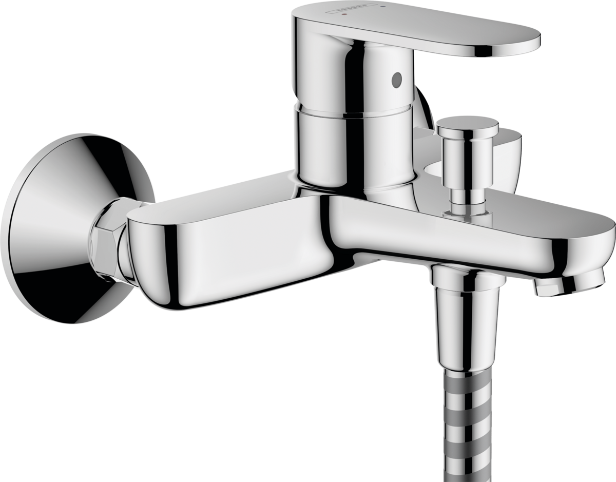 HANSGROHE Vernis Blend Tek kollu banyo bataryası aplike montaj #71440000 - Krom resmi