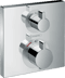 Bild von HANSGROHE Ecostat Square Thermostat Unterputz für 2 Verbraucher #15714000 - Chrom