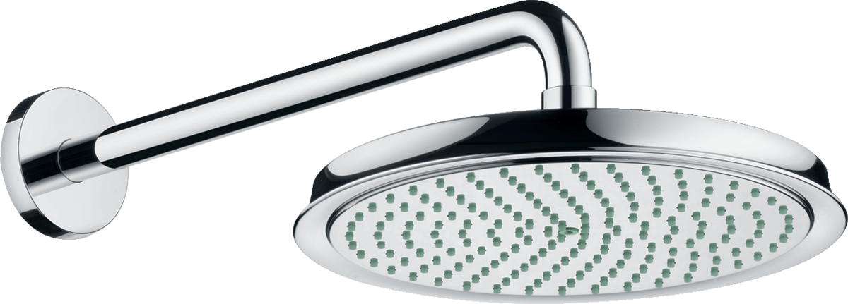 Picture of HANSGROHE Raindance Classic Overhead shower 240 1jet with shower arm 27424000 chrome