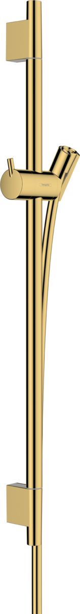 Зображення з  HANSGROHE Unica Shower bar S Puro 65 cm with Isiflex shower hose 160 cm #28632990 - Polished Gold Optic