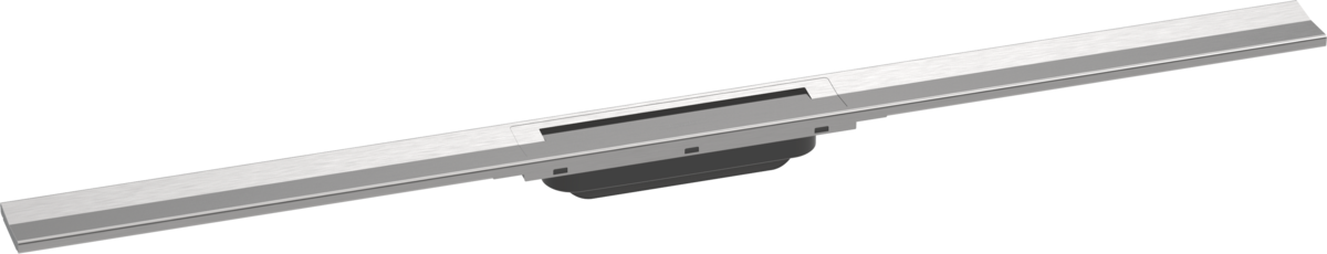 HANSGROHE RainDrain Flex Duş kanalı 1000 kesilebilir serbest kurulum için #56046800 - Mat Paslanmaz Çelik resmi