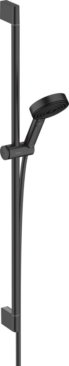 HANSGROHE Pulsify Select S Duş seti 105 3jet Relaxation, 90 cm duş barı ile #24170670 - Satin Siyah resmi