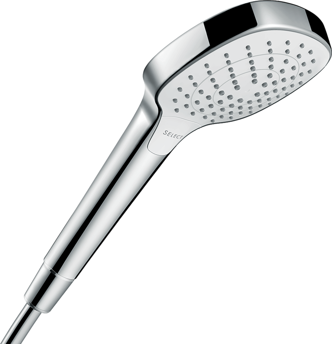 Picture of HANSGROHE Croma Select E Hand shower 110 Vario EcoSmart #26813400 - White/Chrome