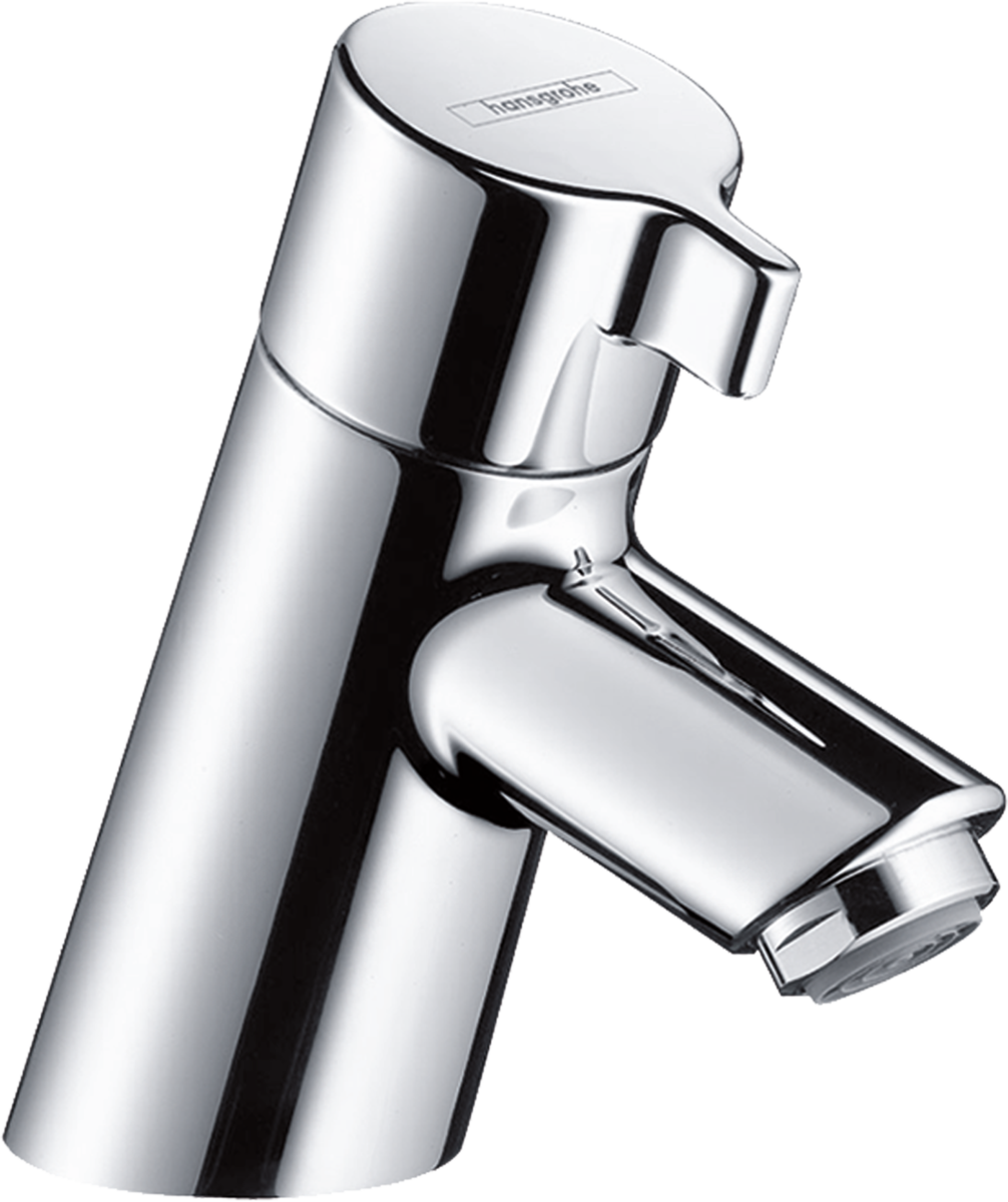 Зображення з  HANSGROHE Talis S Pillar tap 40 for cold water or pre-adjusted water without waste set #13132000 - Chrome