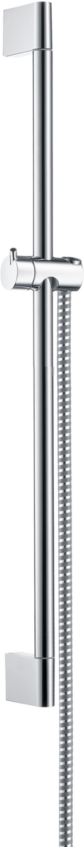 Зображення з  HANSGROHE Unica Shower bar Crometta 65 cm with Metaflex shower hose 160 cm #27615000 - Chrome