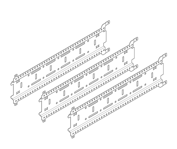 DORNBRACHT xGRID Montageschienen Set - #1238097090