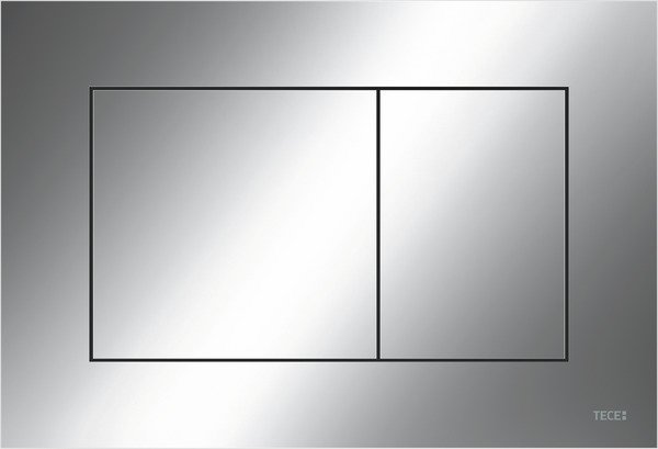 Зображення з  TECE TECEnow, хром глянцева панель змиву для унітазу #9240401