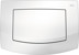 Bild von TECE TECEambia WC-Betätigungsplatte weiß glänzend Einmengentechnik 9240100