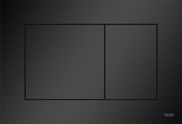 Зображення з  TECE TECEnow, чорна матова панель змиву для унітазу #9240407