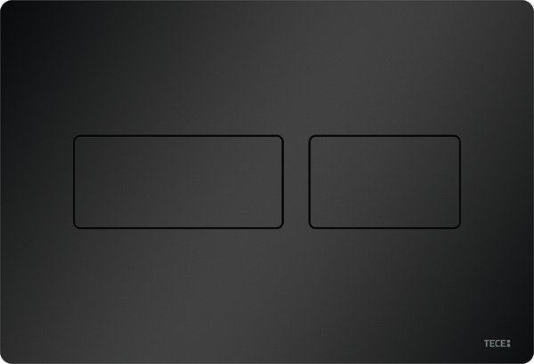 Зображення з  TECE TECEsolid Панель змиву для унітазу, чорна матова #9240416