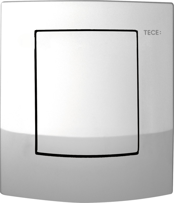 TECE TECEambia urinal flush plate including cartridge bright chrome #9242126 resmi