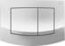 Bild von TECE TECEambia WC-Betätigungsplatte Chrom glänzend Zweimengentechnik #9240226