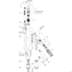 Bild von HANSGROHE AXOR Starck Einhebel-Wannenmischer bodenstehend mit Pingriff #10456340 - Brushed Black Chrome