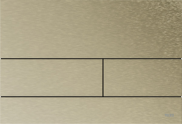 Obrázek TECEsquare II kovové ovládací tlačíko #9240843 - kartáčovaný nikl