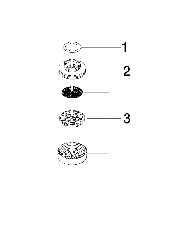 DORNBRACHT Brause - Platin gebürstet #12860970-06
