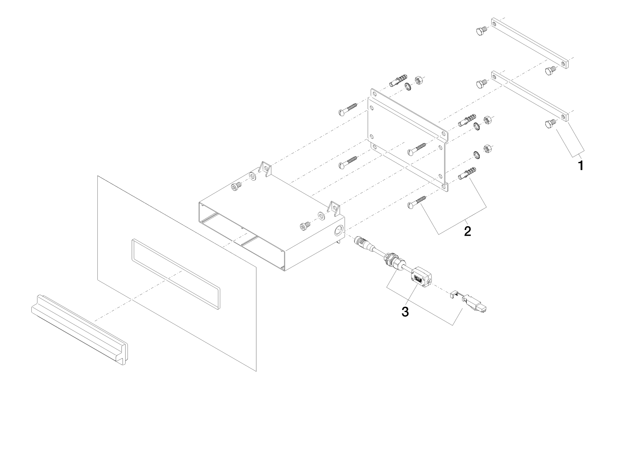DORNBRACHT eTOOL Wandeinbaukasten - #3521097090