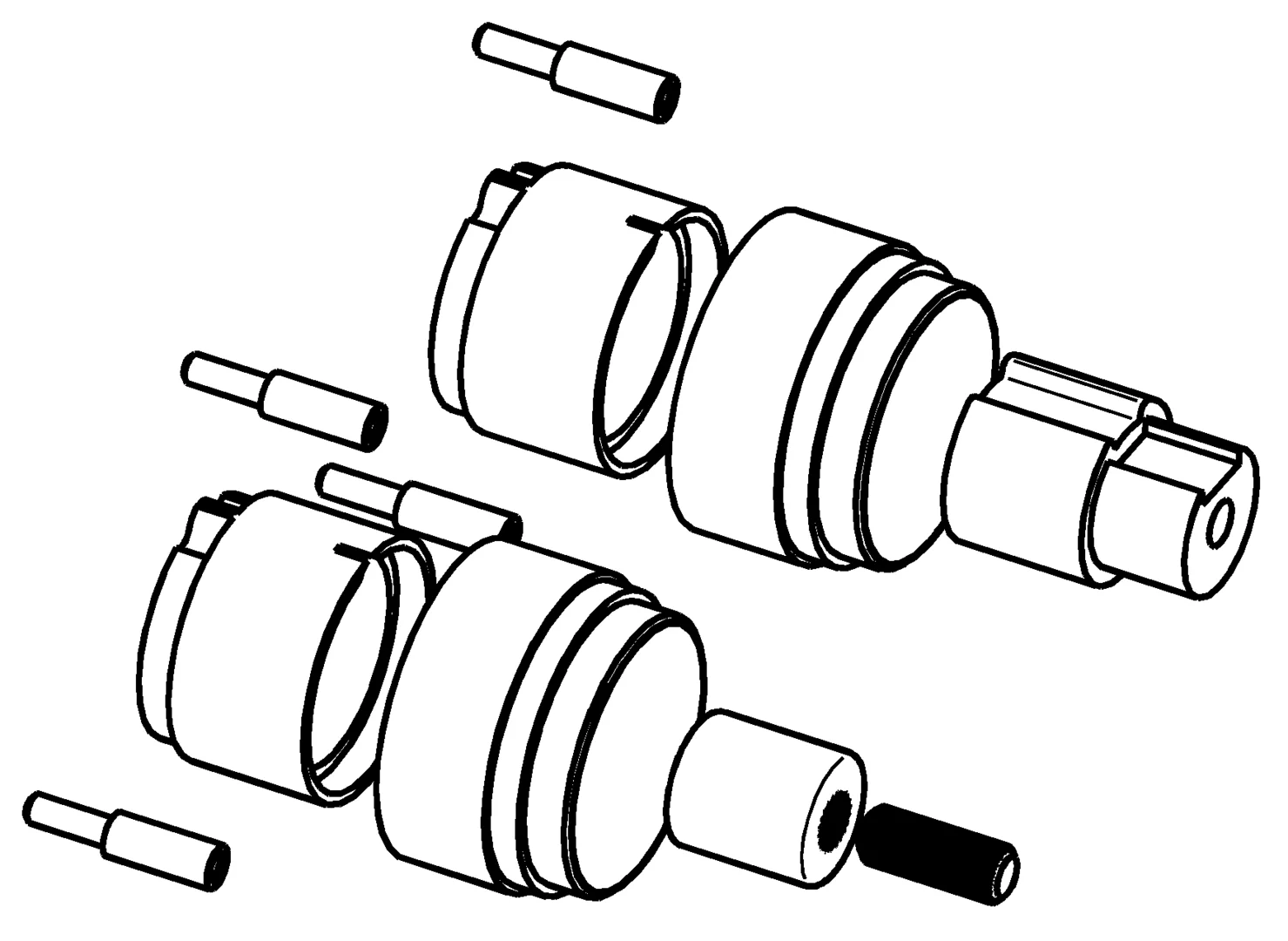HANSA Verlängerungssatz, 20 mm #59913592