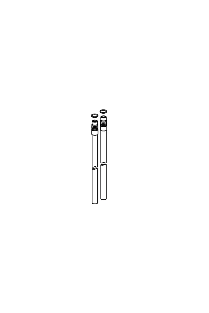 HANSA Anschlussrohr, M10x1, L=480 #59913368