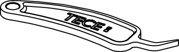 εικόνα του TECE disassembly and programming key #9820390
