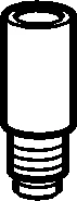 HANSA Gewindenippel, M10x1 #59913855