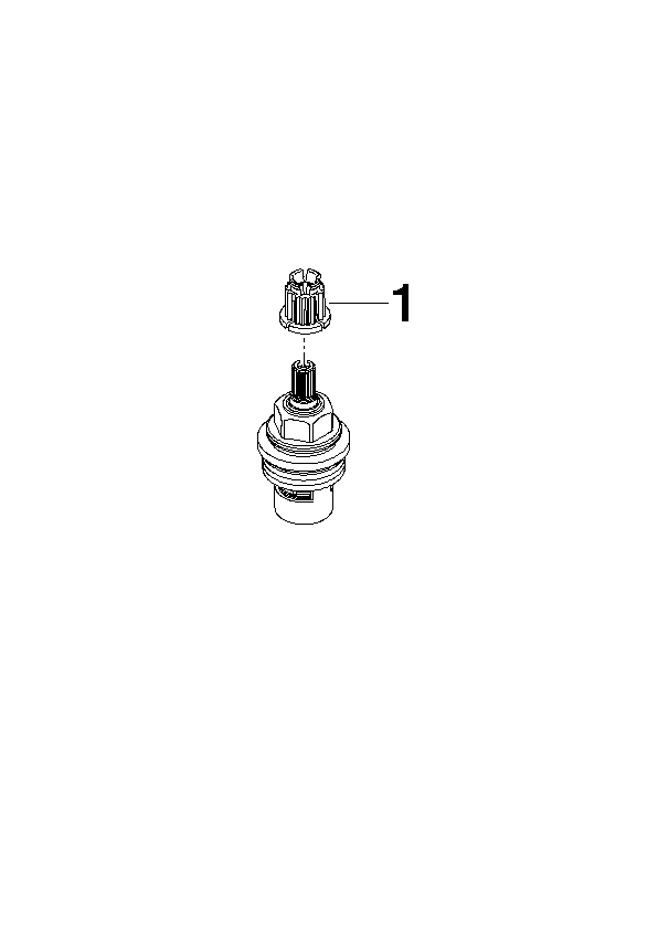 DORNBRACHT Oberteil , rechtsschließend 3/4" - #9090031450090
