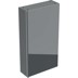 Bild von GEBERIT Acanto Hängeschrank mit einer Tür #500.639.16.1 - Korpus: schwarz / lackiert matt Türen: schwarz / Glas glänzend