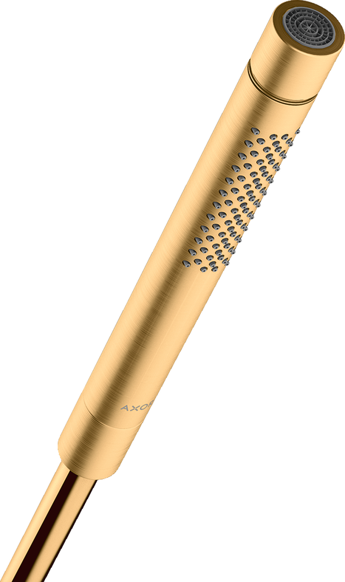 Зображення з  HANSGROHE AXOR Starck Baton hand shower 2jet #28532950 - Brushed Brass