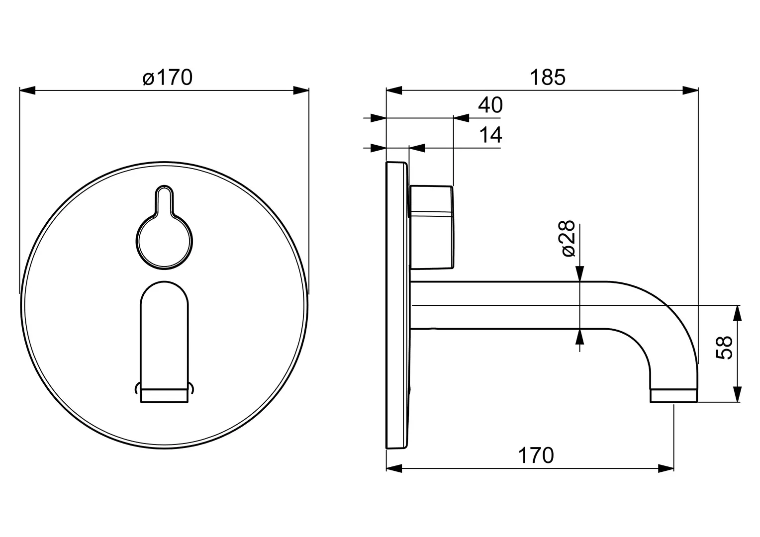Зображення з  HANSA HANSAELECTRA Cover part for washbasin faucet, 3 V, Bluetooth #81812109