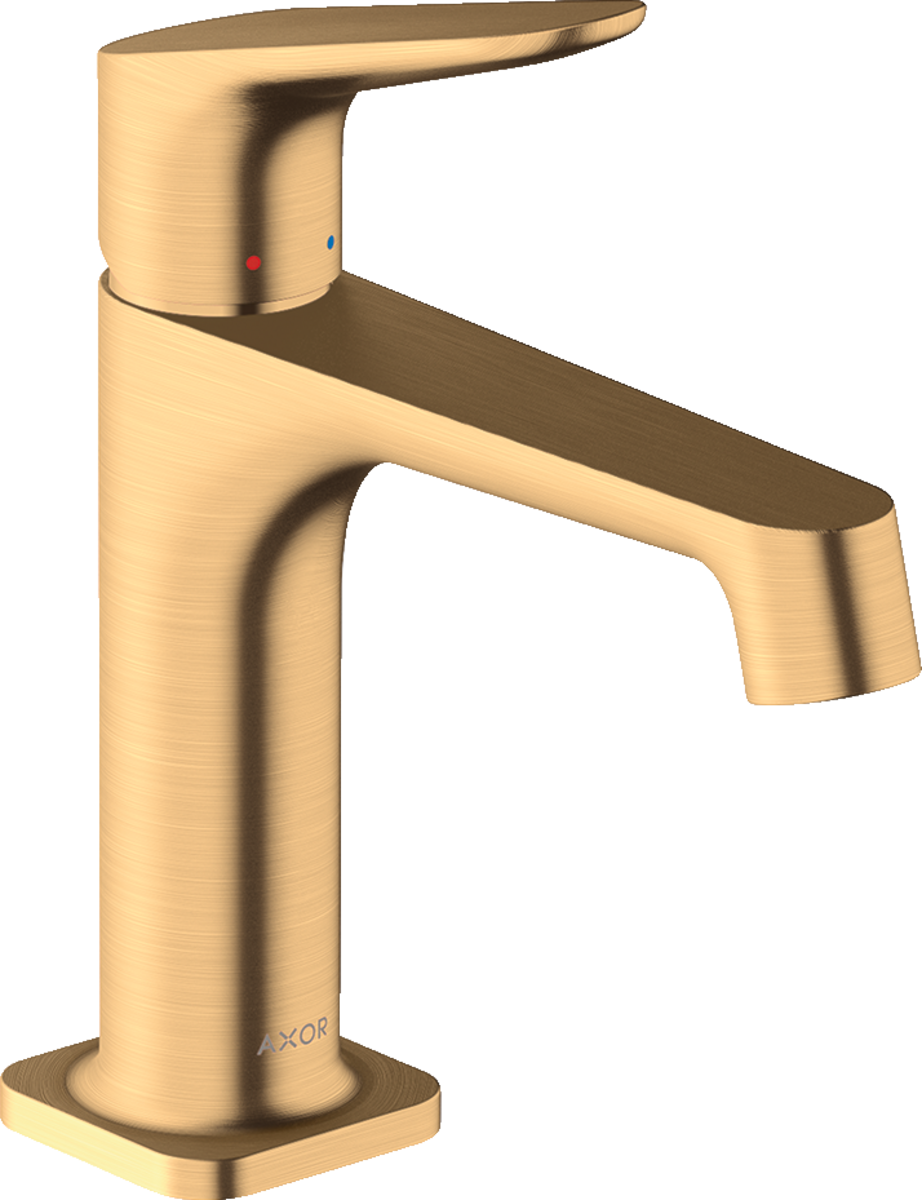HANSGROHE AXOR Citterio M Einhebel-Waschtischmischer 100 mit Zugstangen-Ablaufgarnitur #34010950