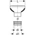 Bild von 310.006.00.1 Air admittance valve GRB90, for Geberit HDPE