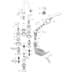 Bild von HANSGROHE AXOR Citterio M 4-Loch Fliesenrandarmatur mit Hebelgriffen und Rosetten #34454000 - Chrom