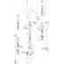Bild von HANSGROHE AXOR Citterio E 3-Loch Waschtischarmatur 170 mit Platte und Zugstangen-Ablaufgarnitur #36116800 - Edelstahl Optic