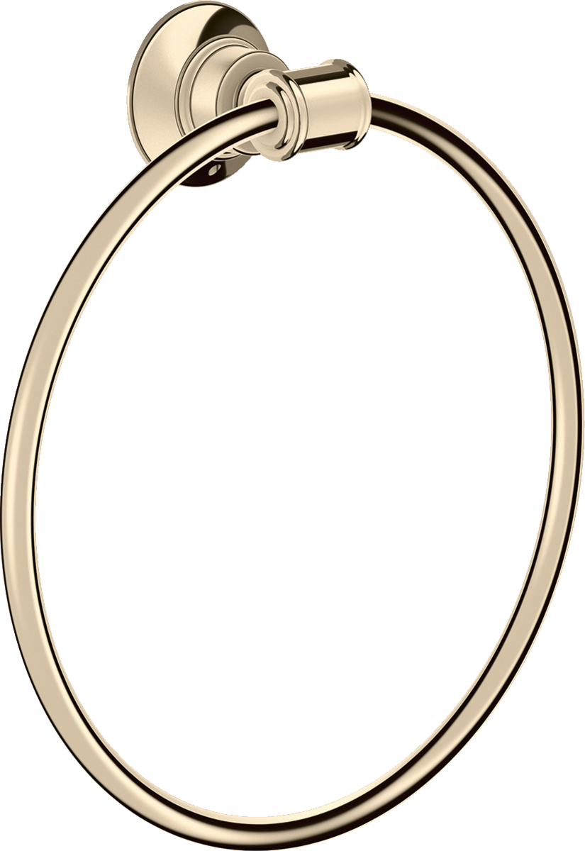 HANSGROHE AXOR Montreux Handtuchring #42021830 - Polished Nickel